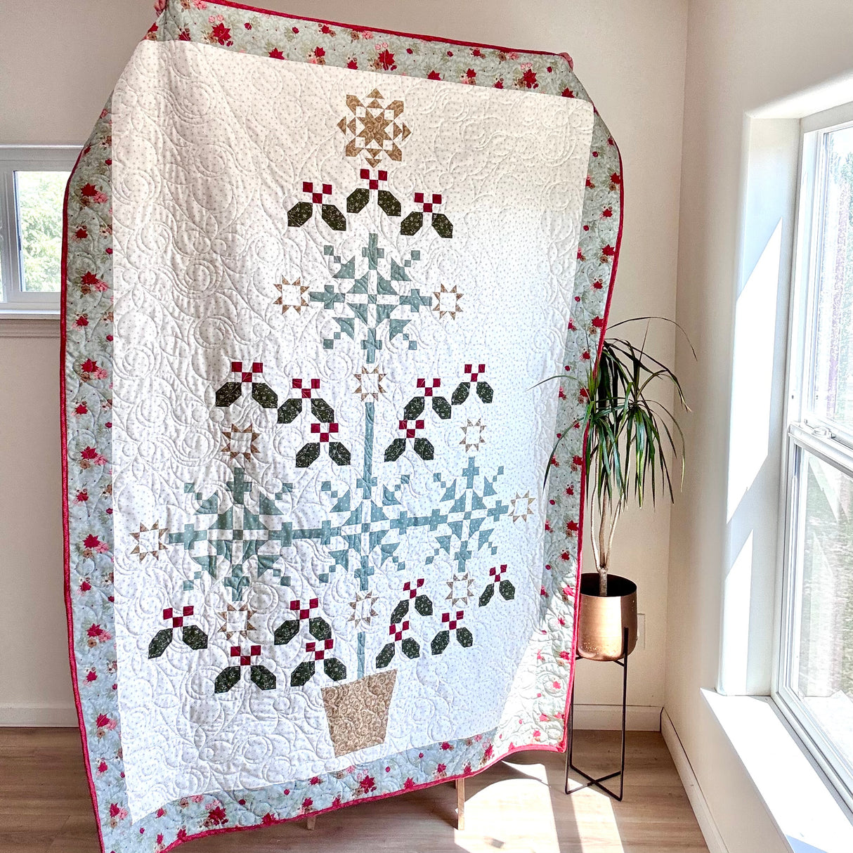 Spruce It Up Quilt Kit by Sandy Gervais