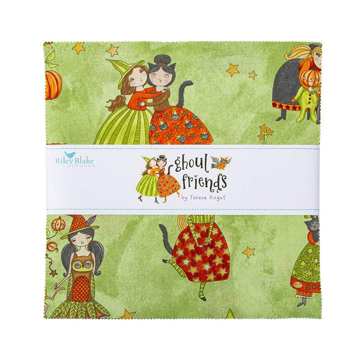 Ghoul Friends Layer Cake 10" Squares Riley Blake