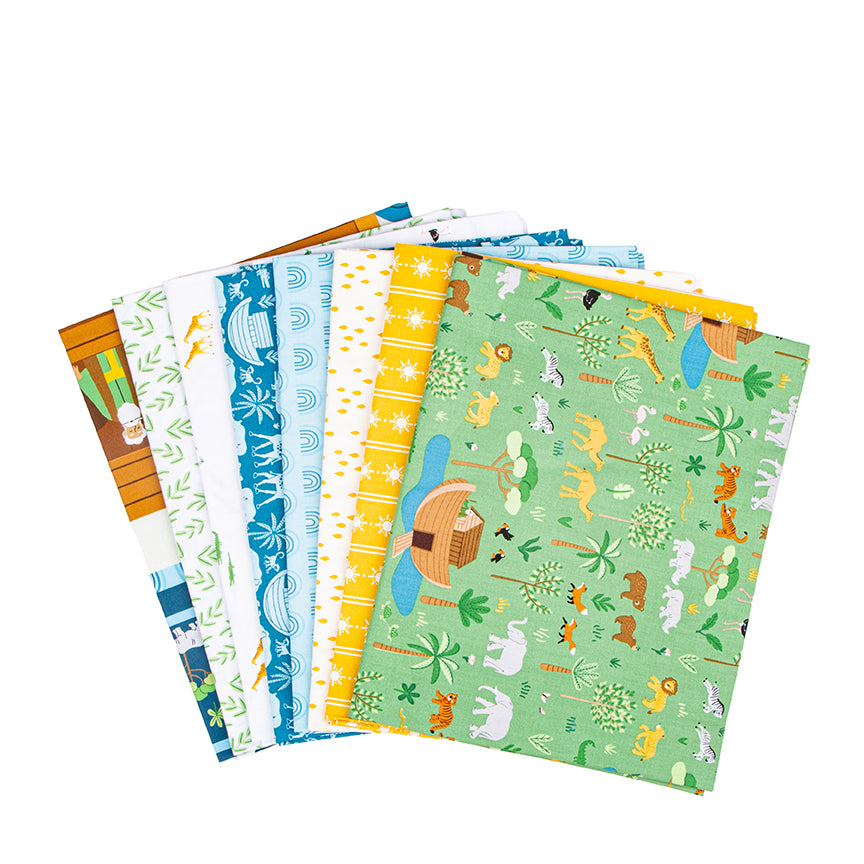 Two by Two 1 yard Bundle Green