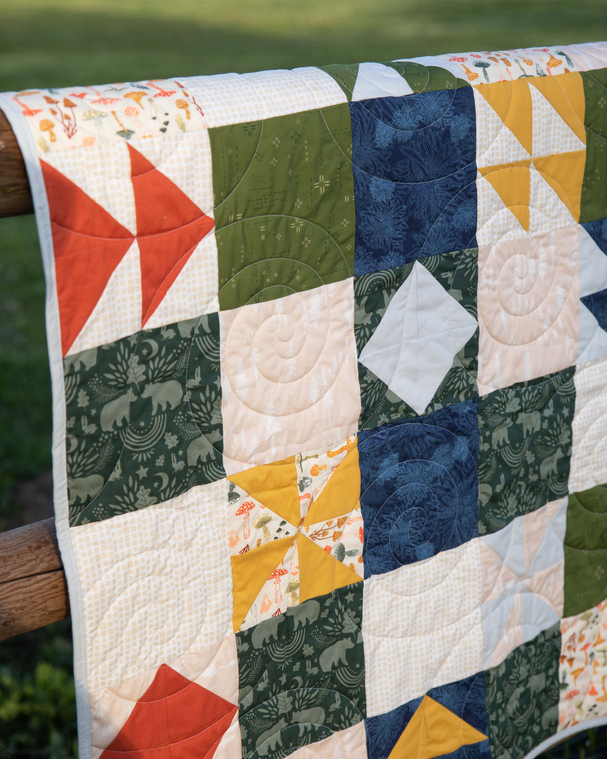 Modèle de courtepointe de bûcheron