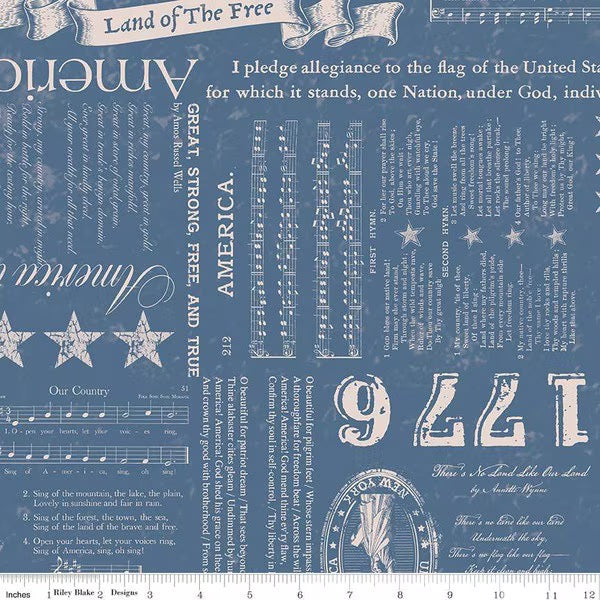 Americana Jelly Roll 2.5" strips by Lori Holt