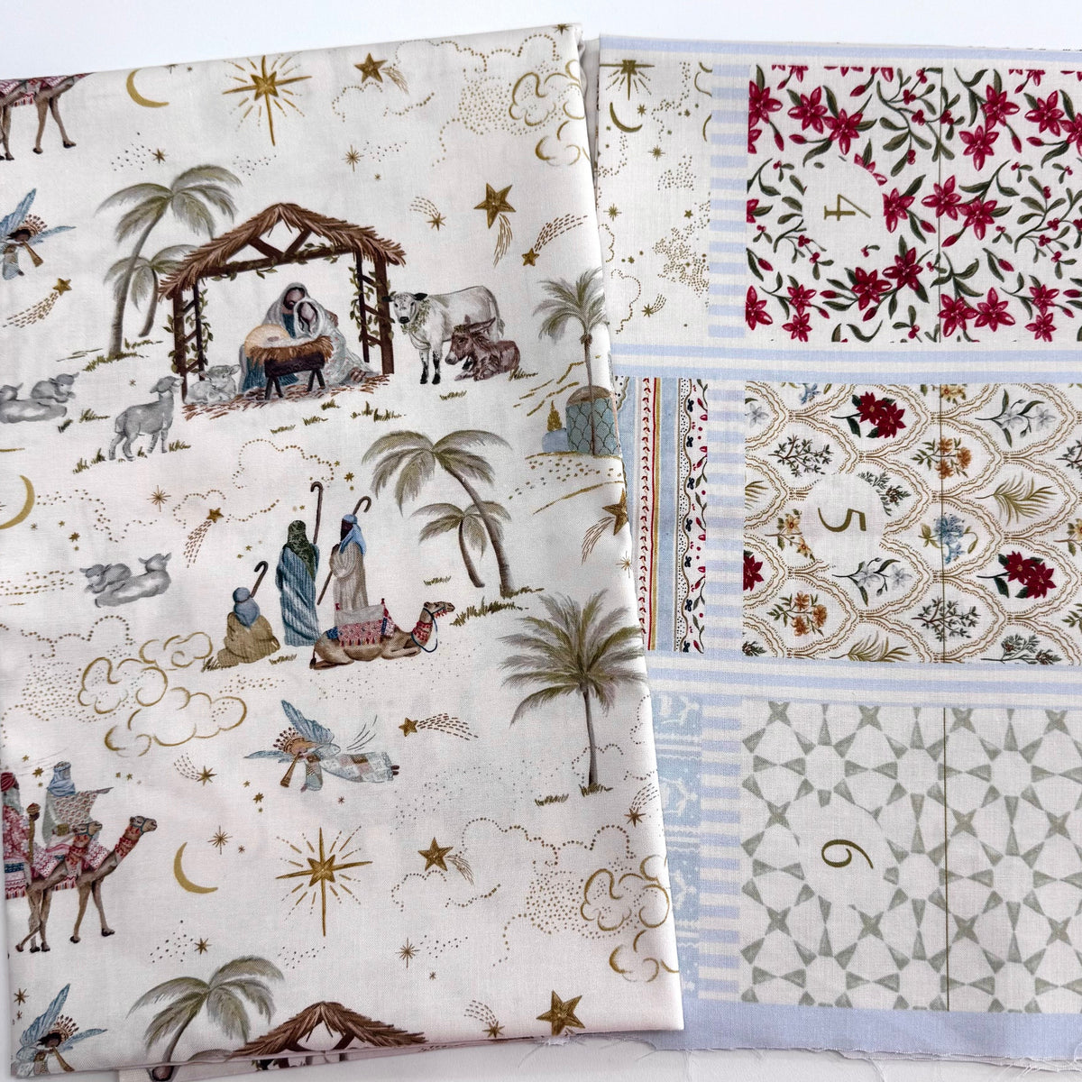 Christmas Quilted Advent Calendar Kit - Silent Night by Jess Meyer for Moda