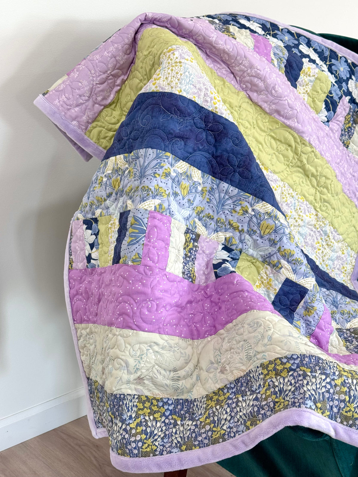Spring Creek Precut Quilt Kit - Bricks and Beams Pattern