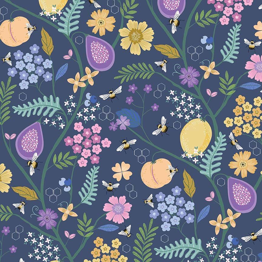 Bee Fabric Collection Dear Stella To Bee or Not to Bee Curated 6 piece Fabric Bundle