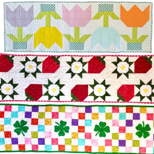 Spring Table Runner Precut Quilt Kit Bundle
