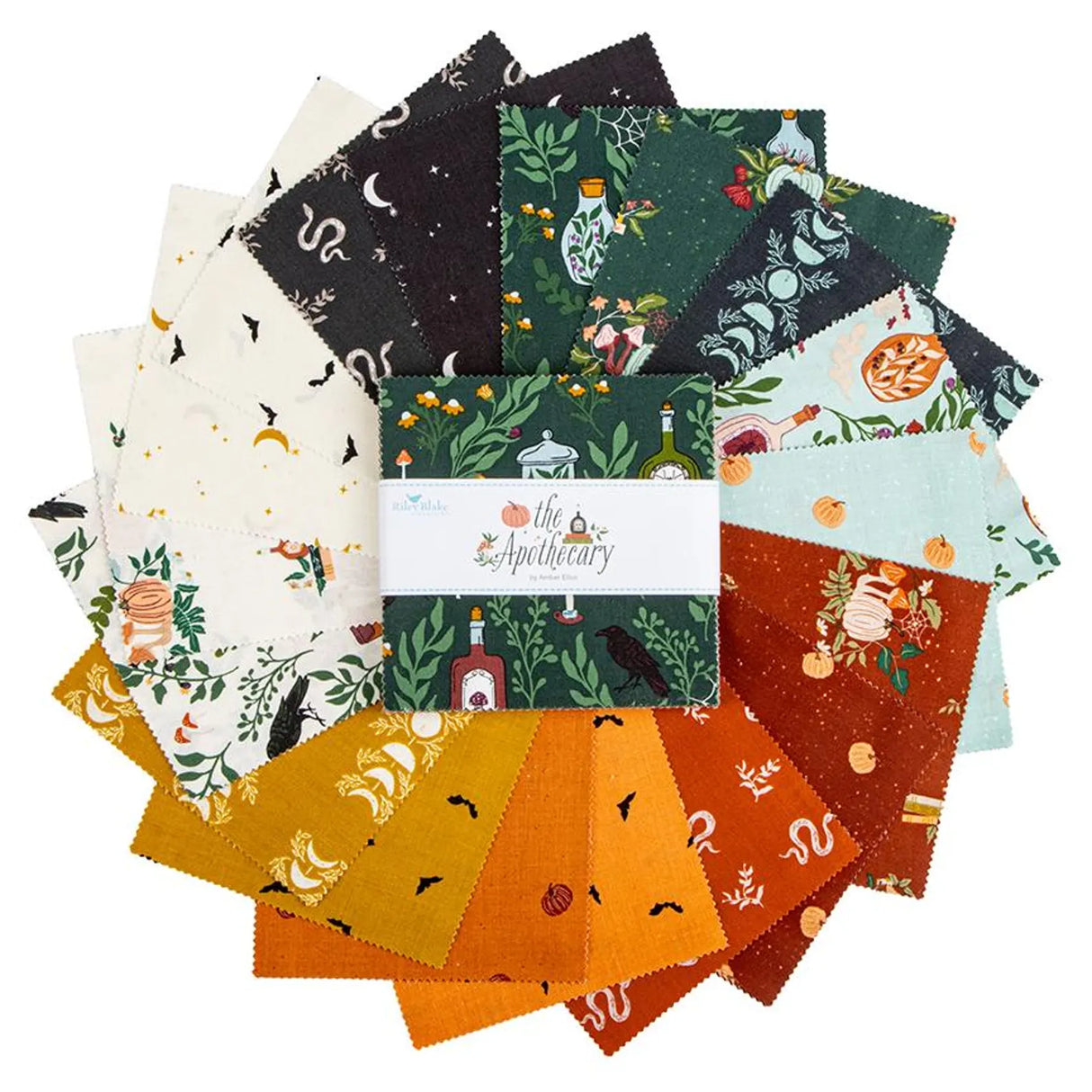 The Apothecary 5" Square Layer Cake Riley Blake