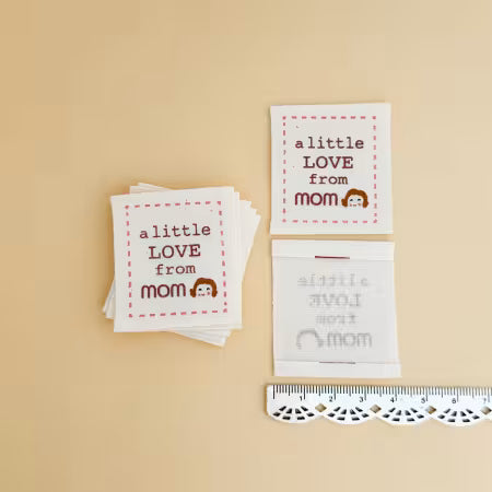 A Little Love From Mom Woven Quilt Labels Minki Kim #022