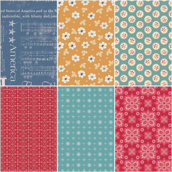 Americana Jelly Roll 2.5" strips by Lori Holt