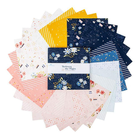 Between the Pages 10 inch layer cake Riley Blake