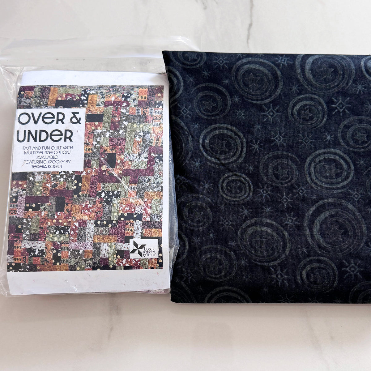 Spooky Over and Under Quilt Kit - Halloween Quilt Kit