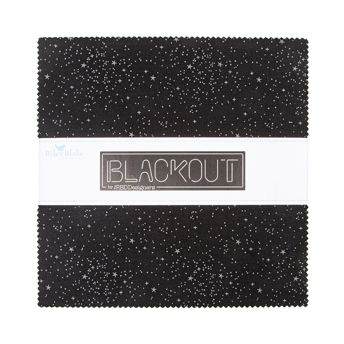Blackout 10" Square Layer Cake from Riley Blake