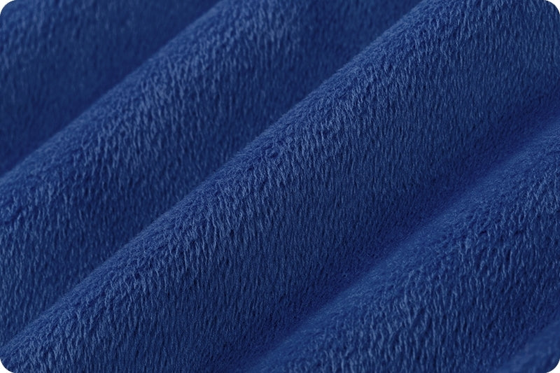 Solid Cuddle Minky- Royal Blue