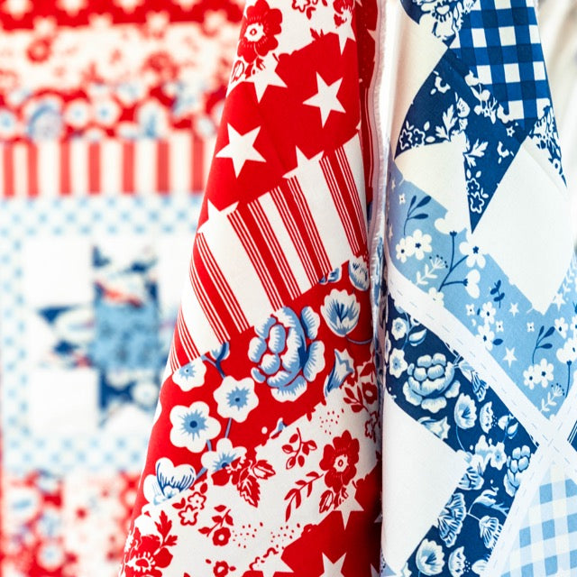 Cheater Panel Set - Freedom Garden by Riley Blake