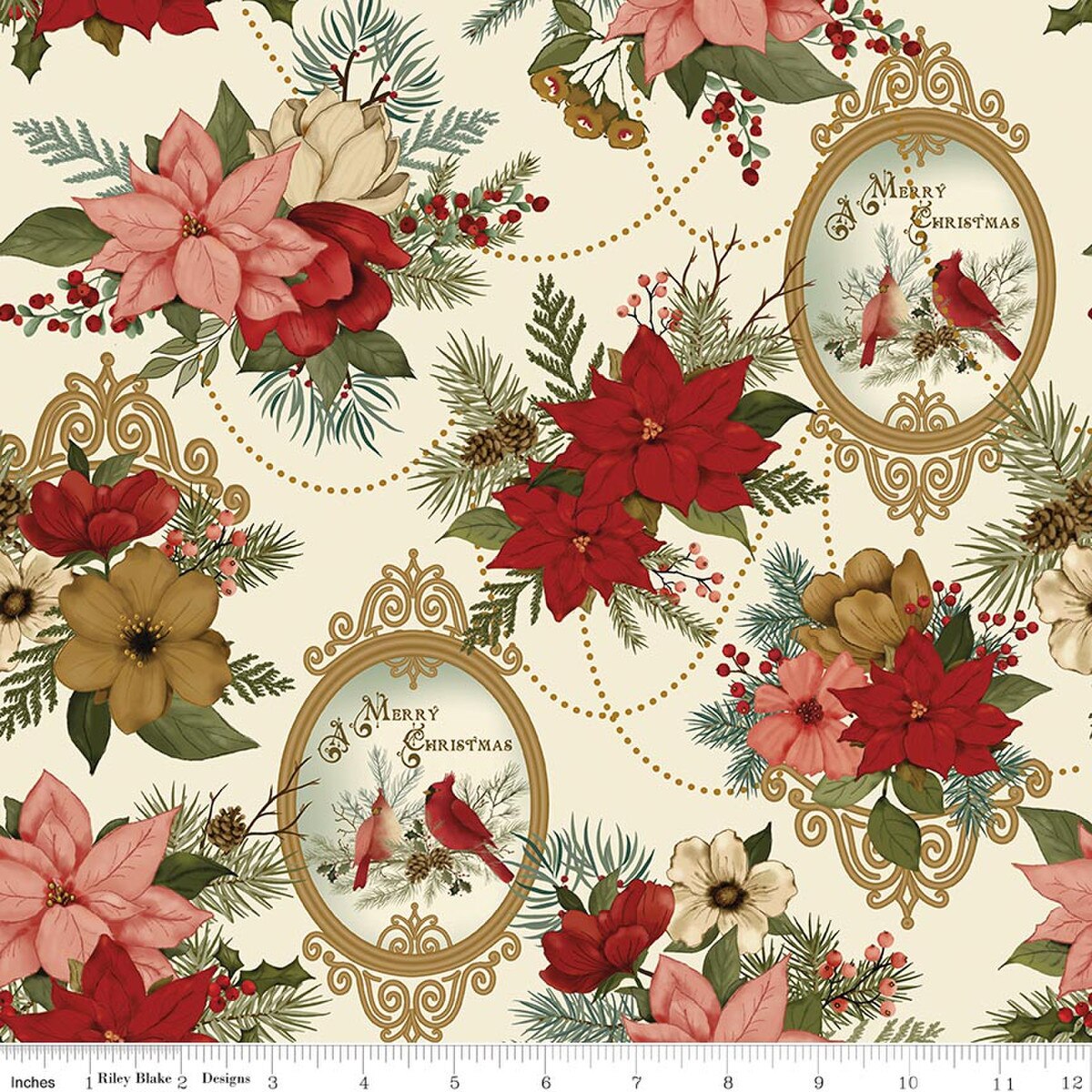 Christmas Greetings 5" Stacker Charm Pack by Sandy Gervais