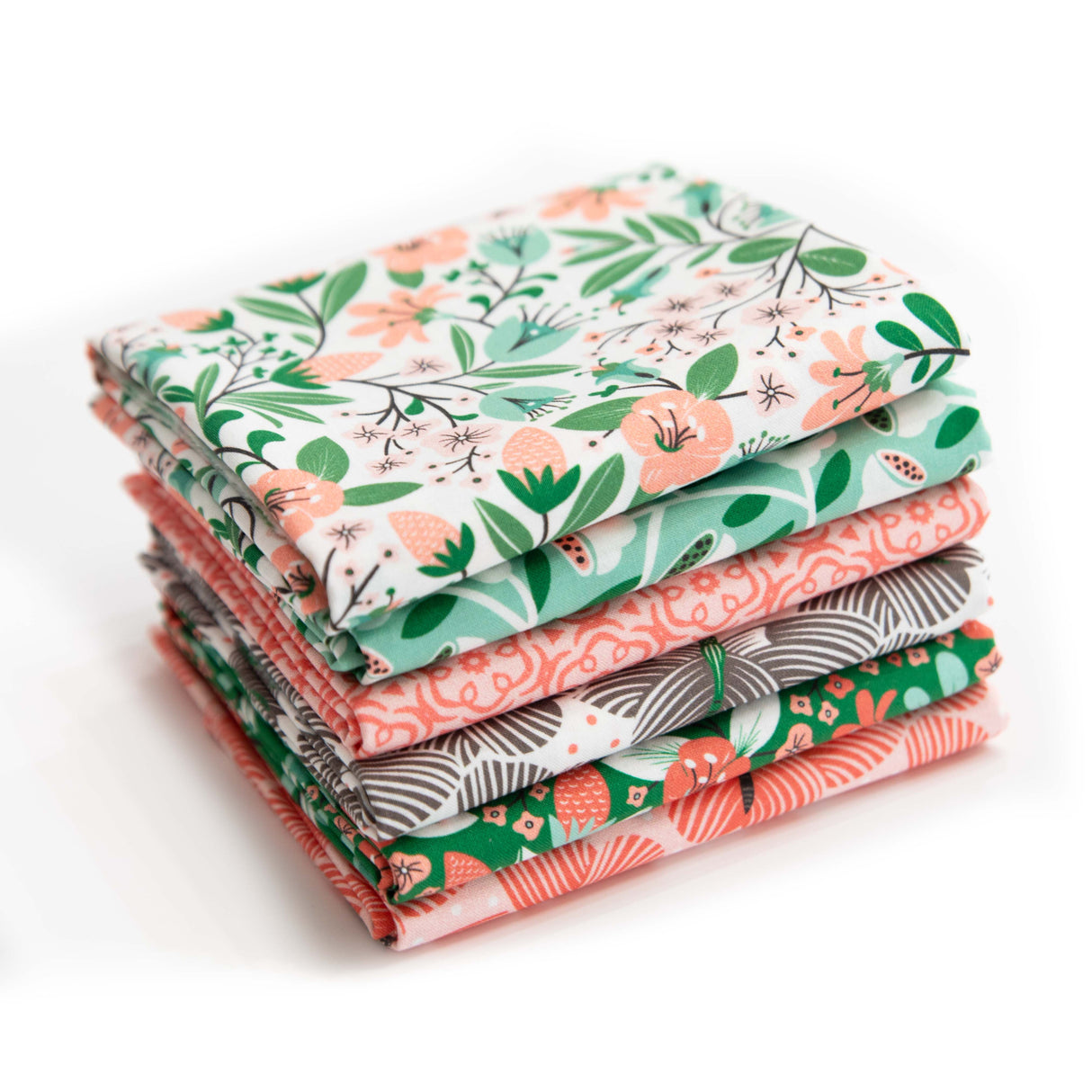 Gardening Girl Cloud 9 Organic Curated 6 piece Fabric Bundle