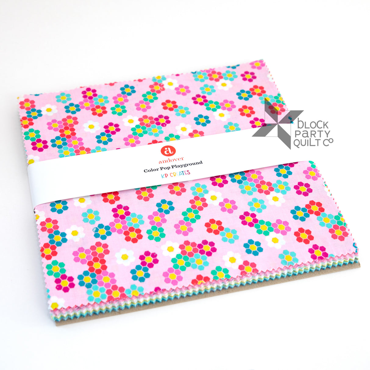 Color Pop Playground 10" Square Pack from Andover