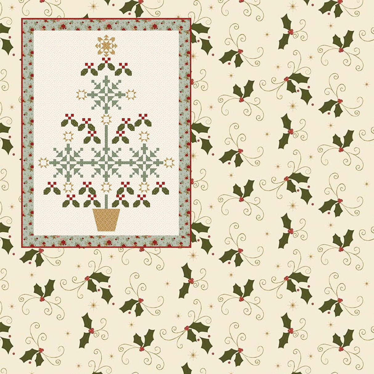 Spruce It Up Quilt Kit by Sandy Gervais