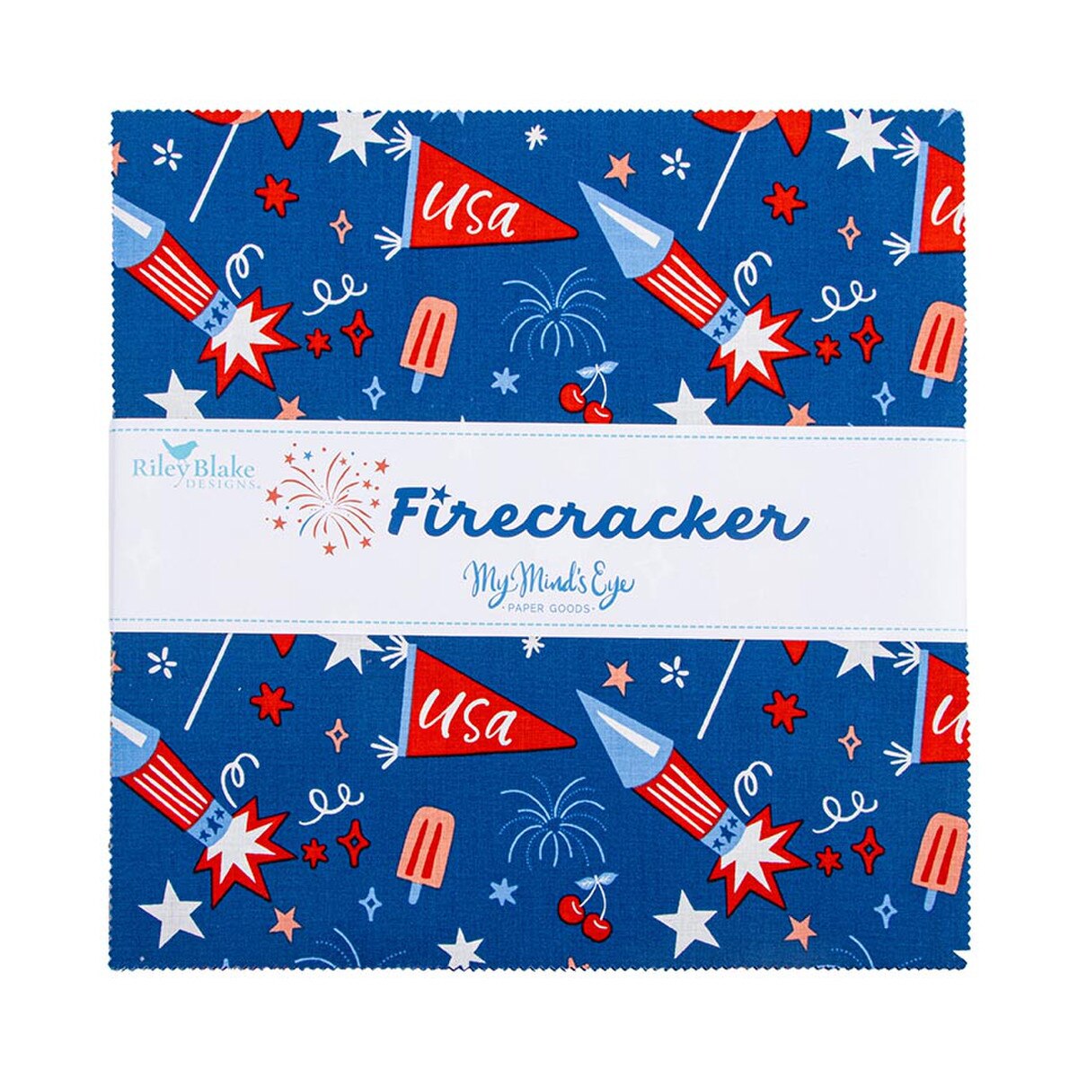 Firecracker 10" Square Pack Riley Blake