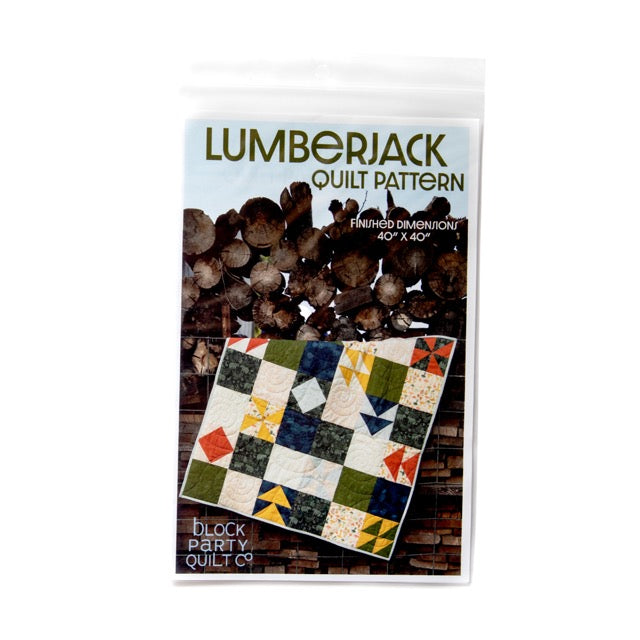 Modèle de courtepointe de bûcheron