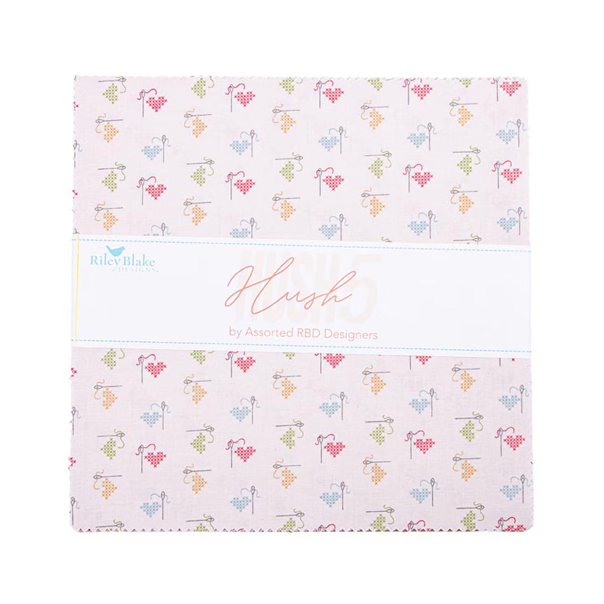 Hush Hush 10" Squares Low Volume Background Fabrics Layer Cake
