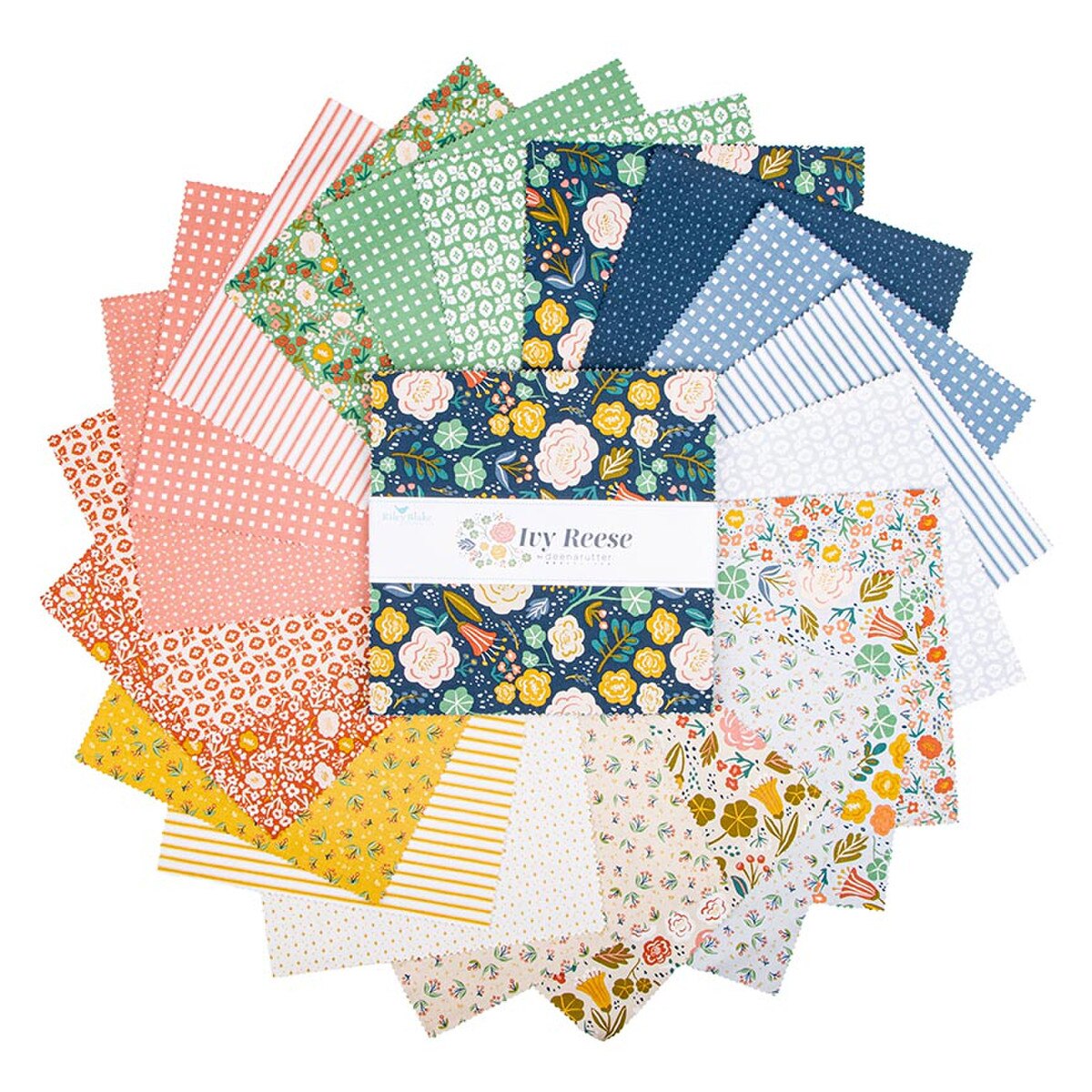 Ivy Reese 10" Layer Cake from Deena Rutter for Riley Blake