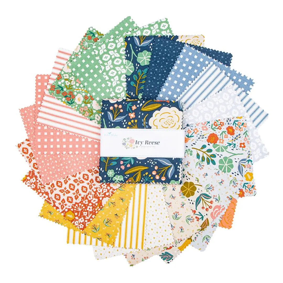 Ivy Reese 5" Stacker Charm Pack from Deena Rutter for Riley Blake