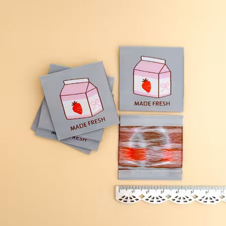Juicebox Made Fresh Woven Quilt Labels Minki Kim #002