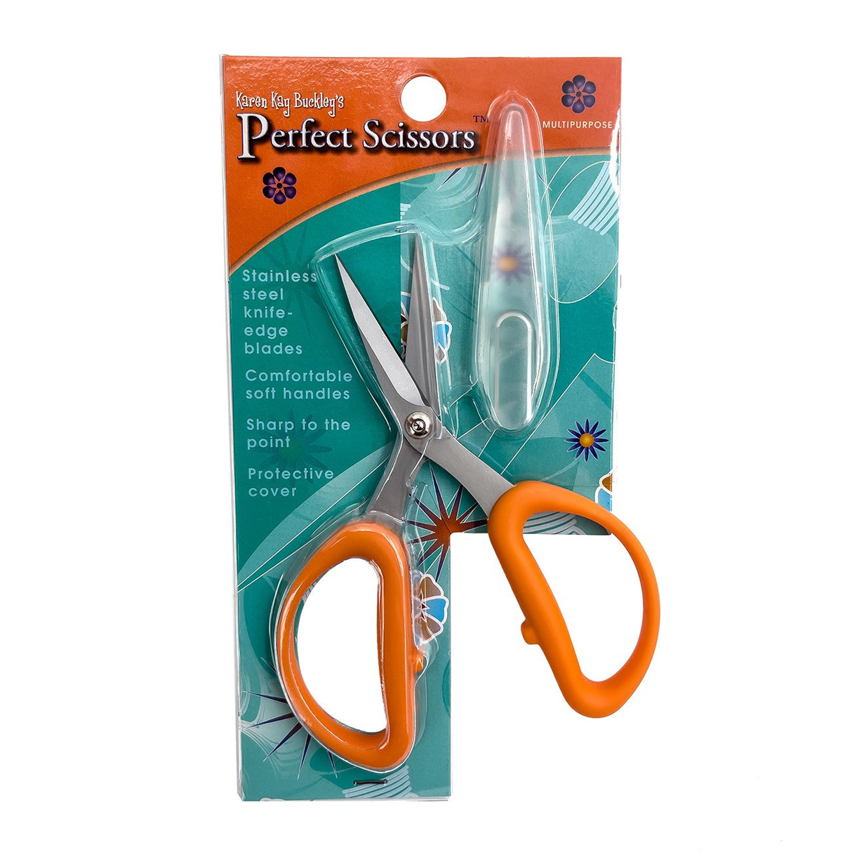 Karen Kay Buckley Perfect Scissors KKB025 5 inch orange quilting notions