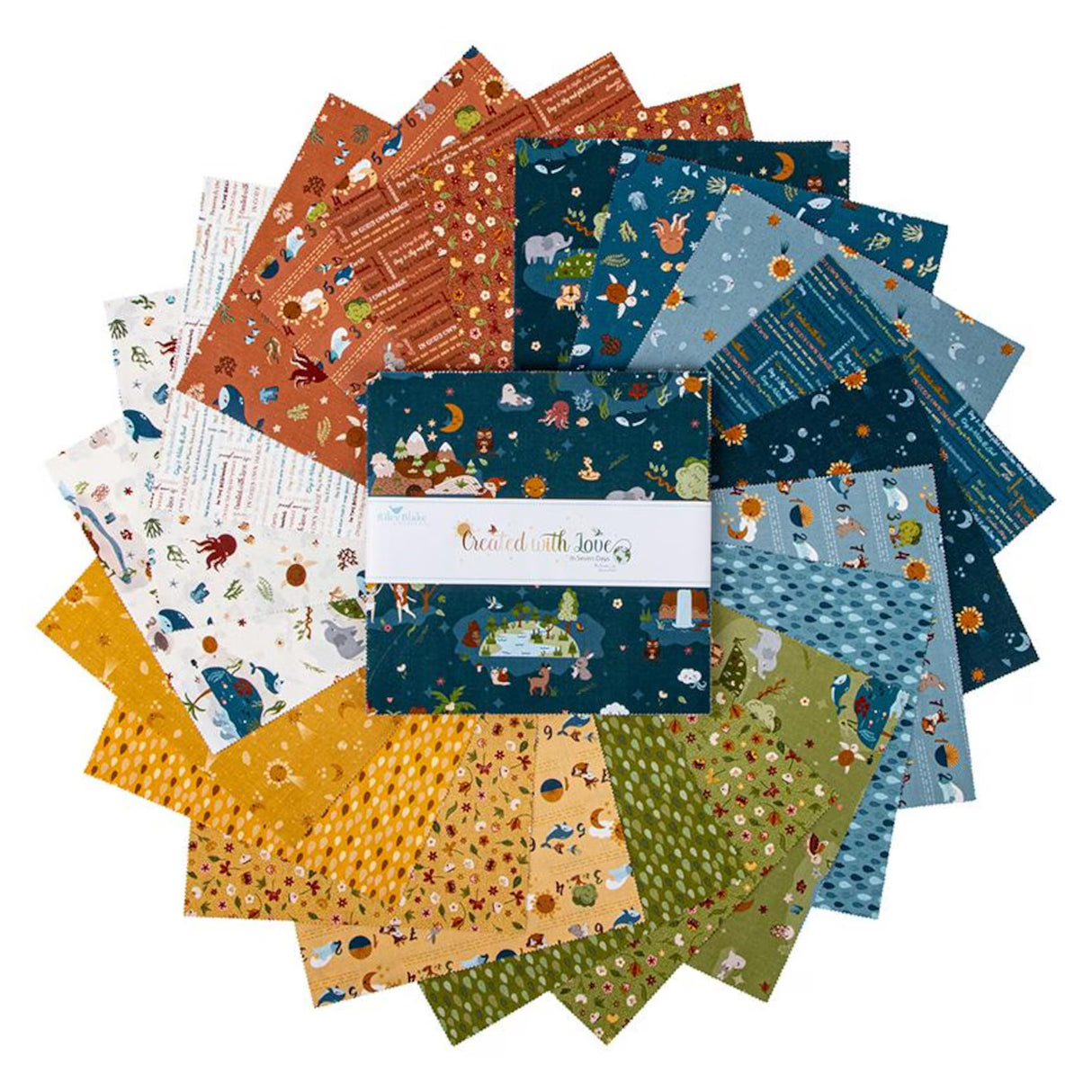 Created with Love 10 Inch square pack