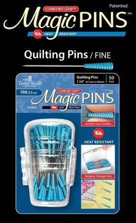 Magic Pins Quilting 50 pc - the blue ones