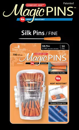 Magic Pins - the orange ones - shorter length 50 pcs