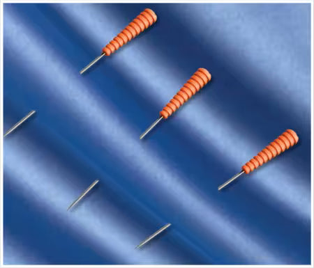 Magic Pins - the orange ones - shorter length 50 pcs