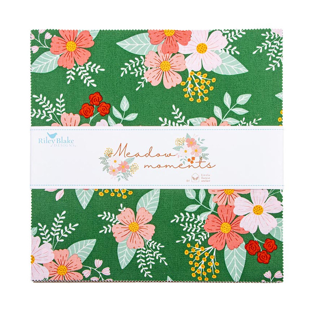 Meadow Moments 10 inch squares Riley Blake