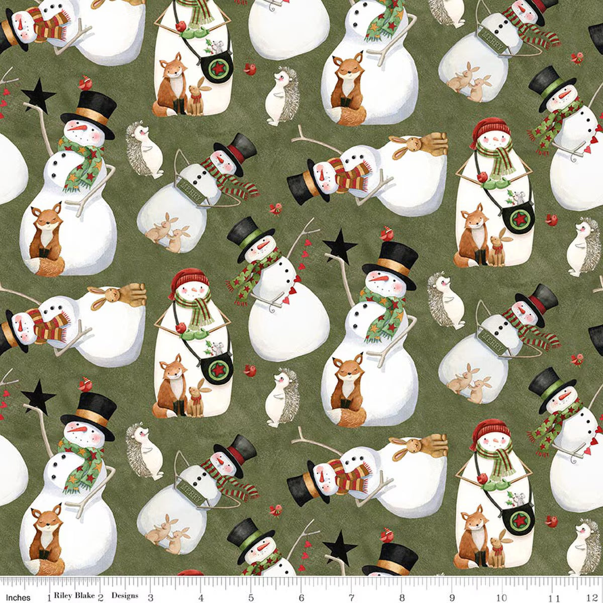 Northern Christmas by Teresa Kogut 6 Piece Curated Fabric Bundle