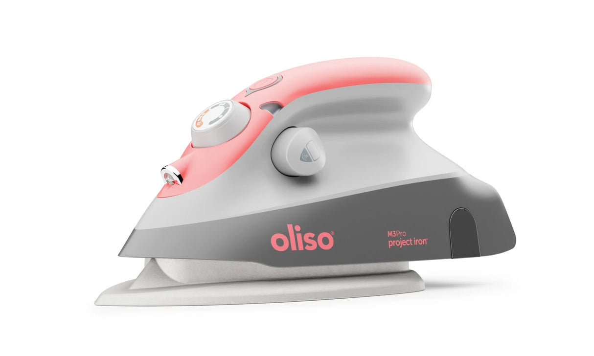 Oliso M3 Mini Iron for Quilting - Coral