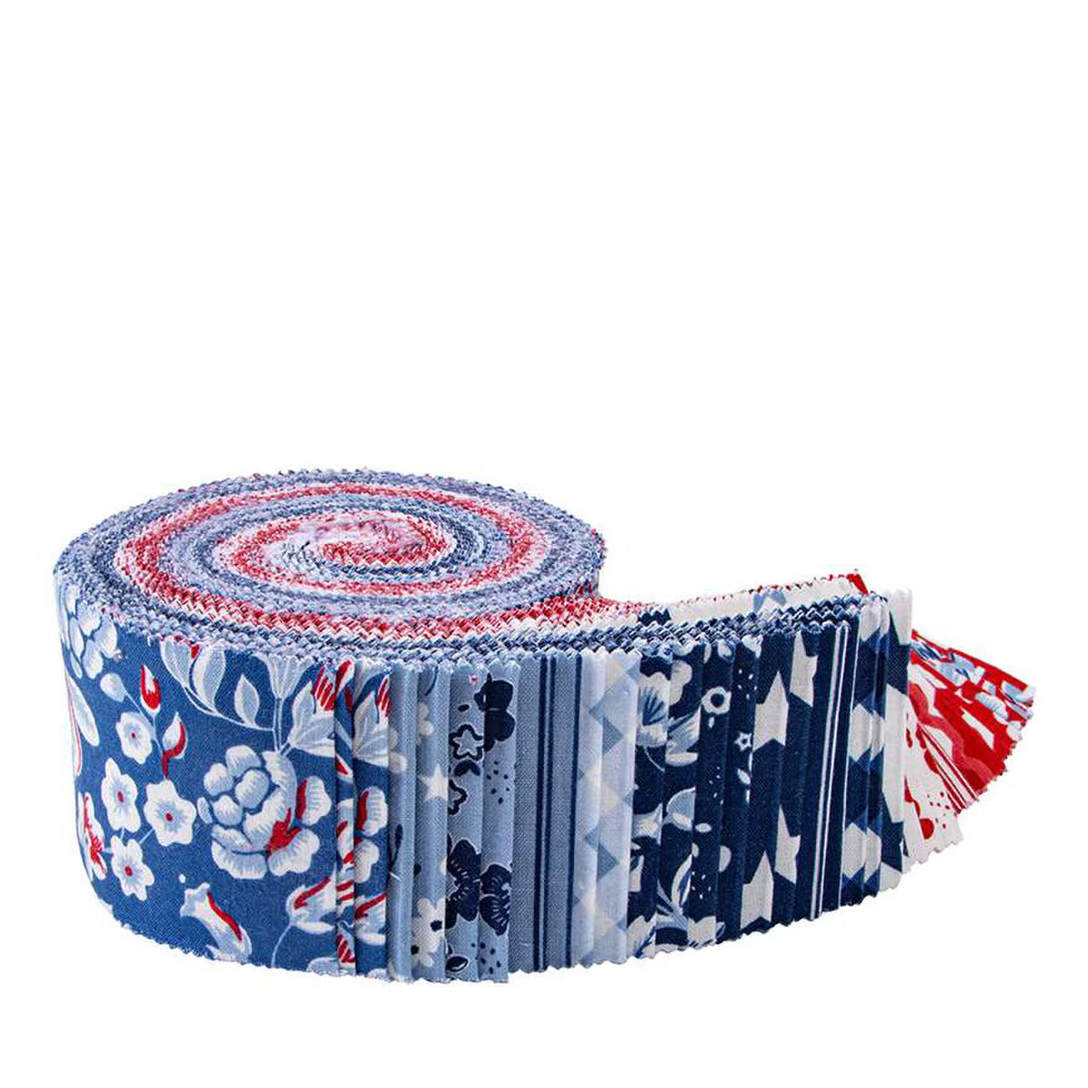 Stars and Stripes Forever Jelly Roll by Lori Whitlock for Riley Blake