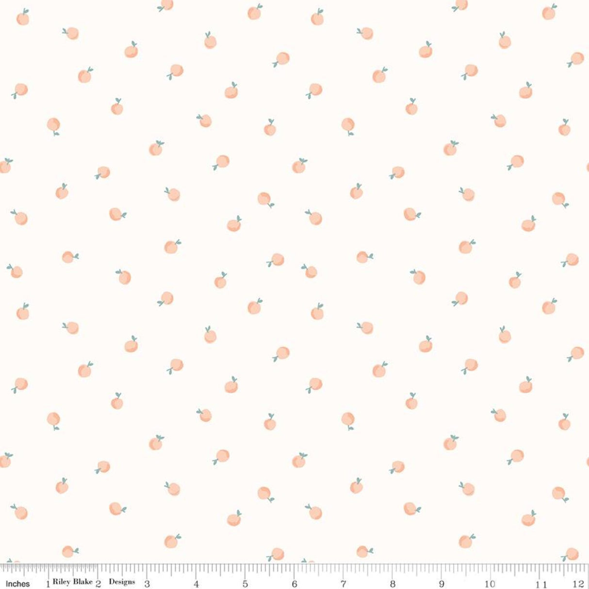 Low Volume Fruit Themed Fabric Bundle