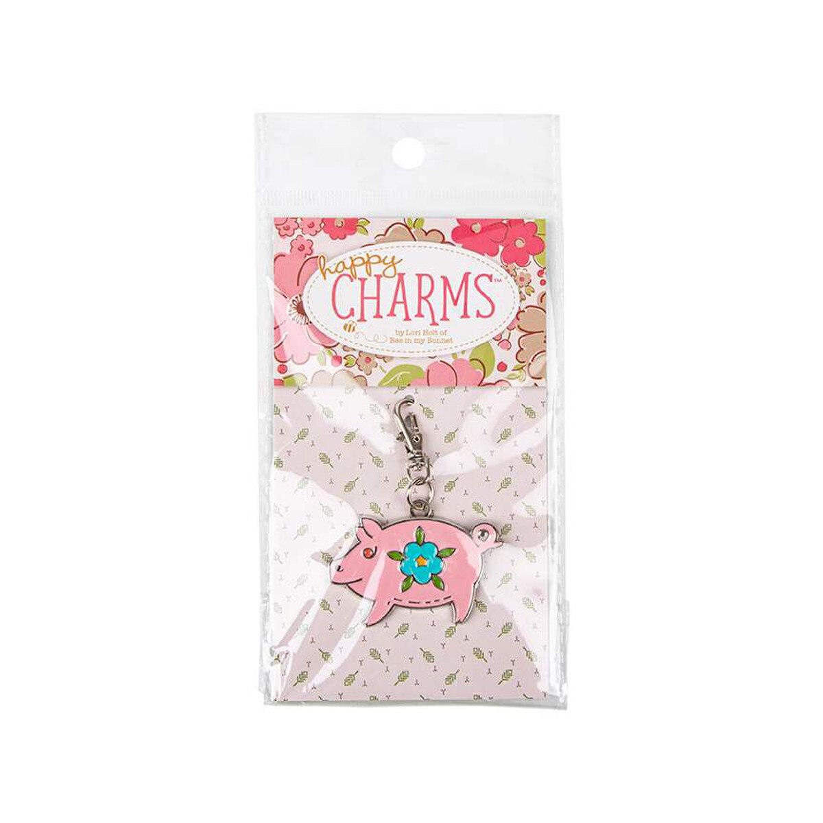 Quilty Pig Happy Charm from Lori Holt