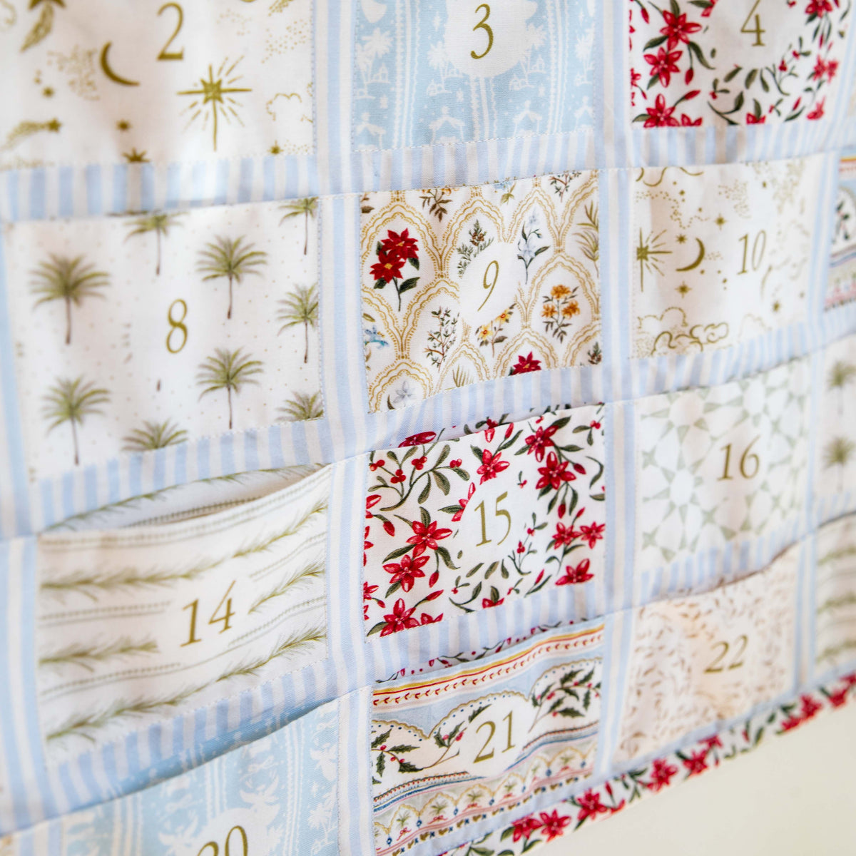 Christmas Quilted Advent Calendar Kit - Silent Night by Jess Meyer for Moda
