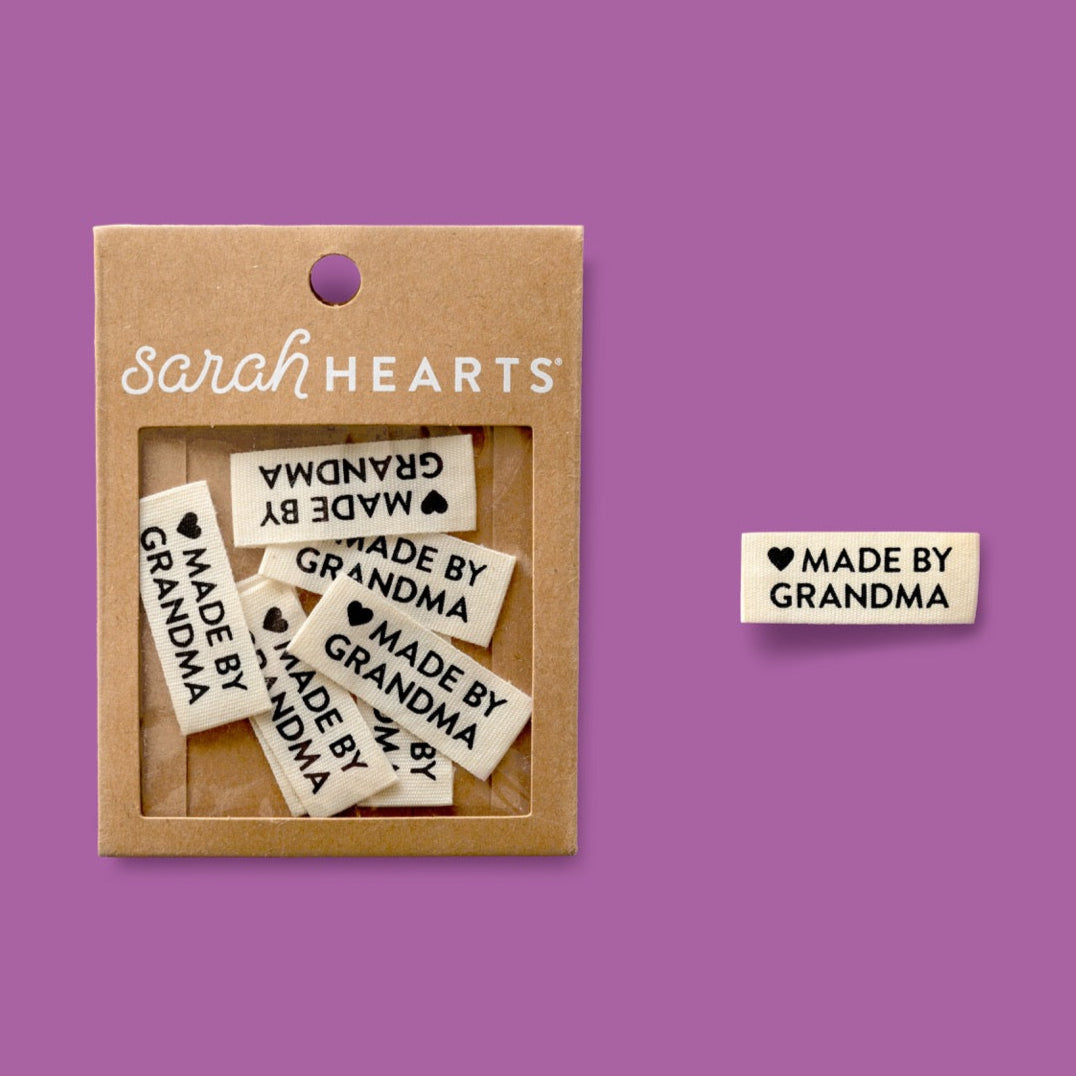 Made by Grandma Woven Labels for Quilts and Crafts #102