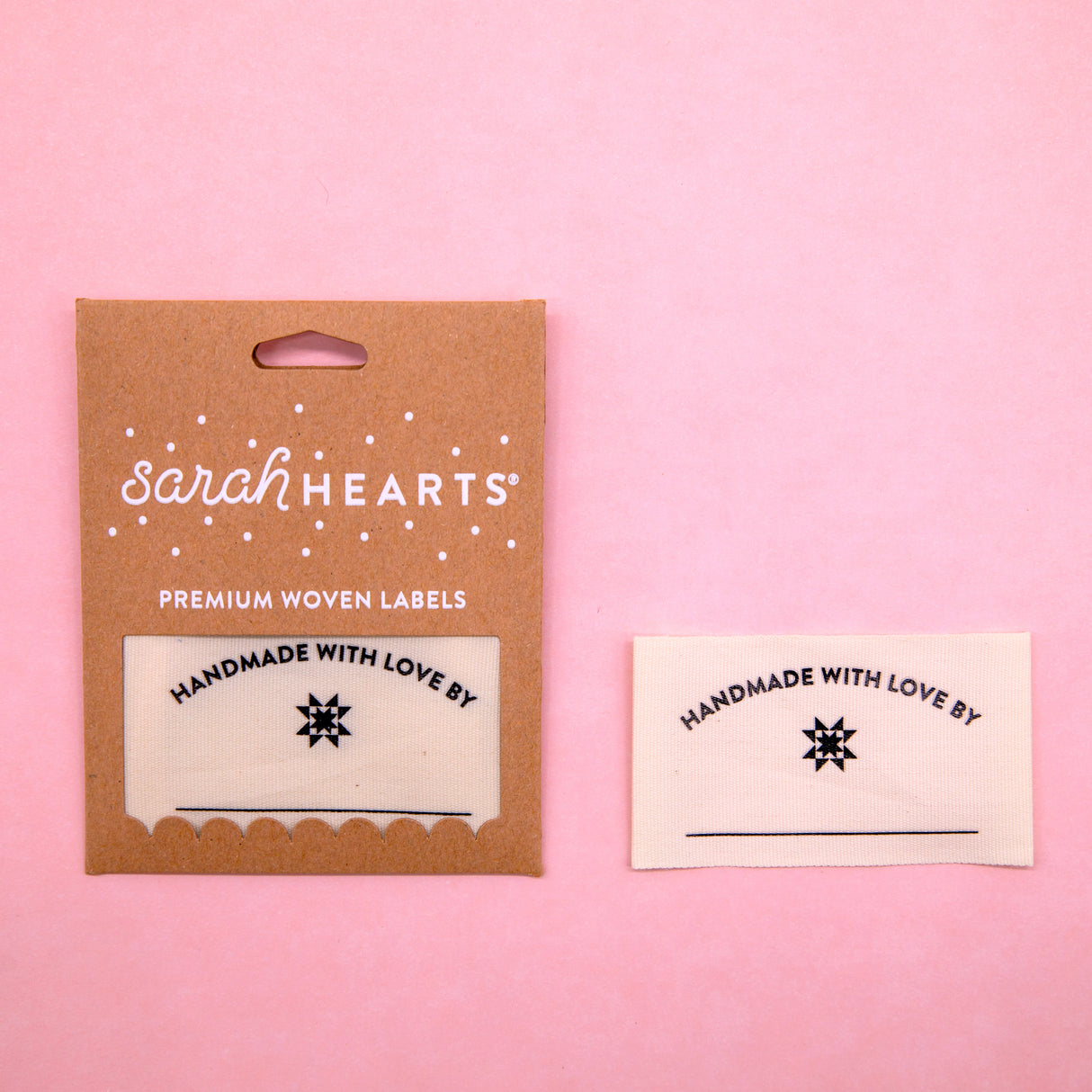 Woven Quilt Labels - Handmade by _____