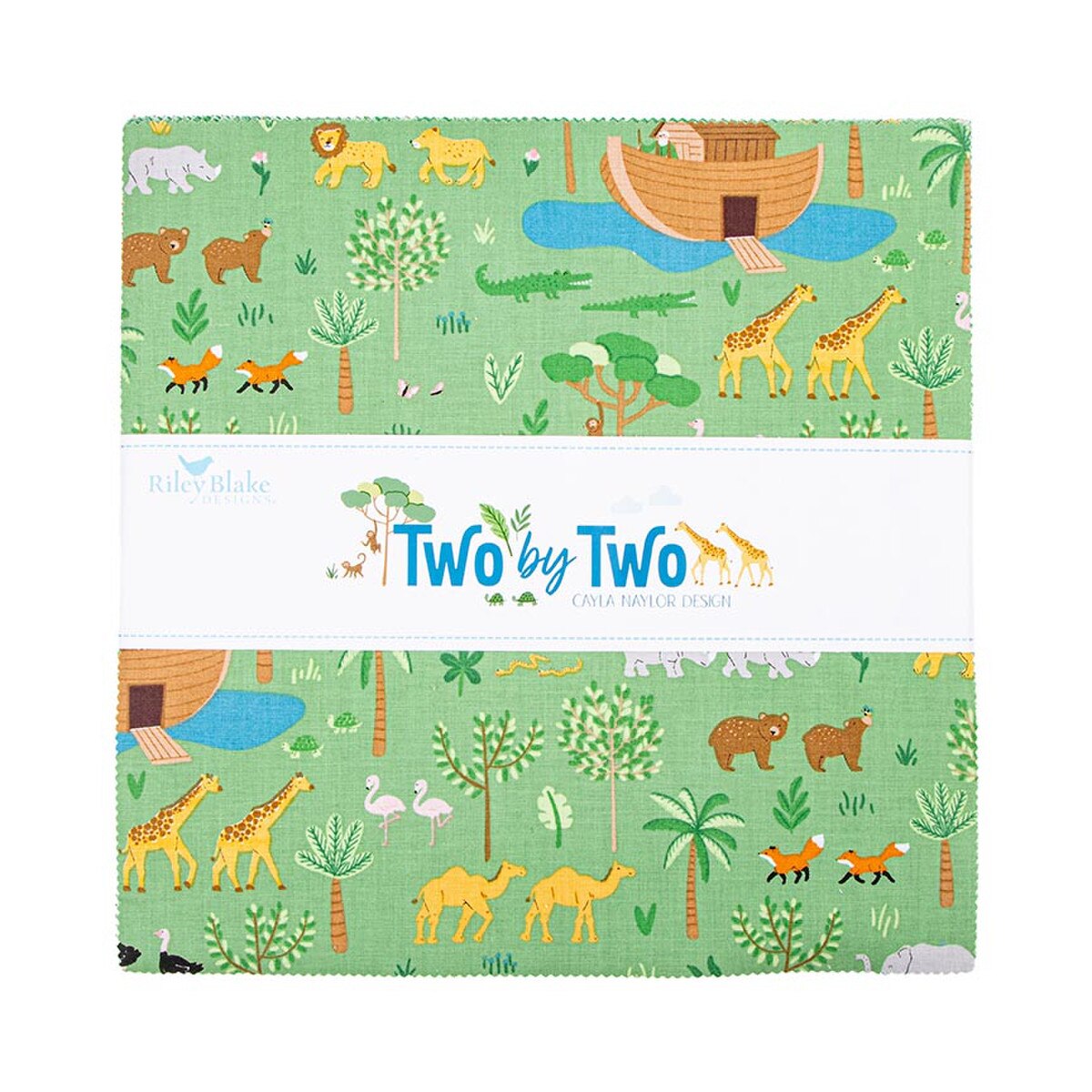 Two by Two 10" Layer Cake Precut Fabric
