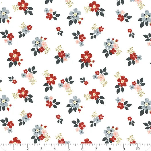 God Bless America Crosses and Hearts Quilted Table Runner Kit