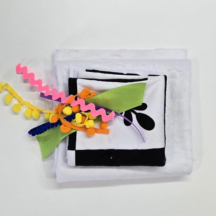 Mini Minky Blanket Tag Quilt Kit