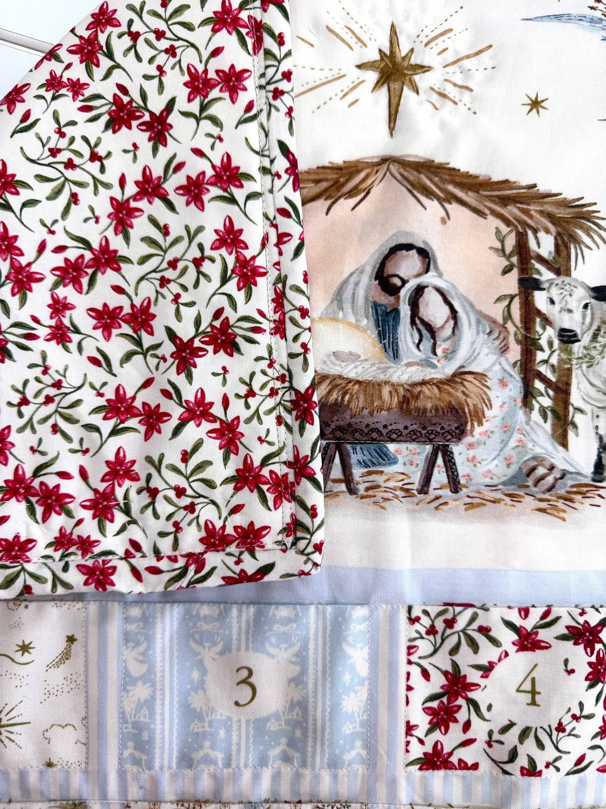 Christmas Quilted Advent Calendar Kit - Silent Night by Jess Meyer for Moda