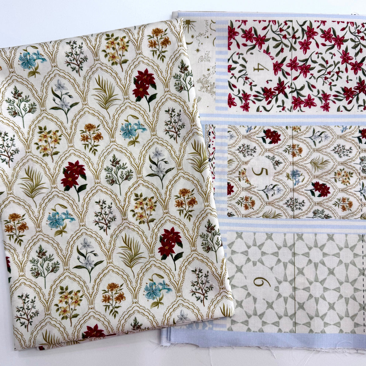 Christmas Quilted Advent Calendar Kit - Silent Night by Jess Meyer for Moda