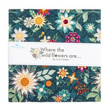 Where the Wild Flowers Are 10 inch Stacker 10-18250-42 by Judi Madsen for Riley Blake Designs – 42 precut layer cake squares bundle