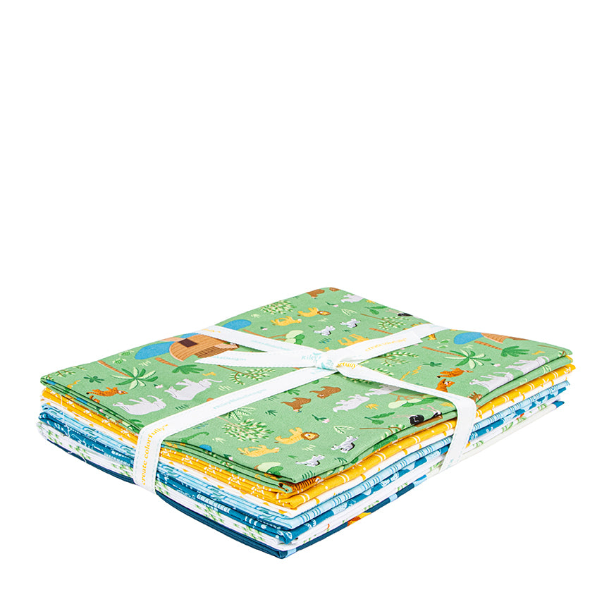 Two by Two 1 yard Bundle Green