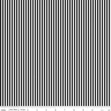 Black and White Stripe Fabric - 2 sizes