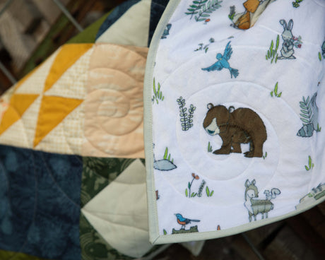 Woodland Pals Animal Minky - 60" wide